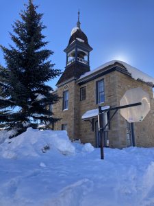 Crested Butte Old Rock Library Schoolhouse